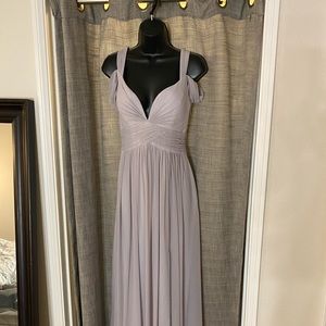 Lulus Gray Bridesmaid Dress